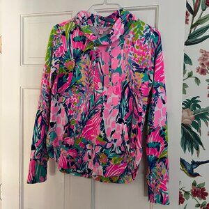 Lilly Pulitzer Popover Size M in Pink Multi